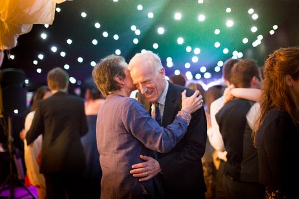 Couple dancing at wedding