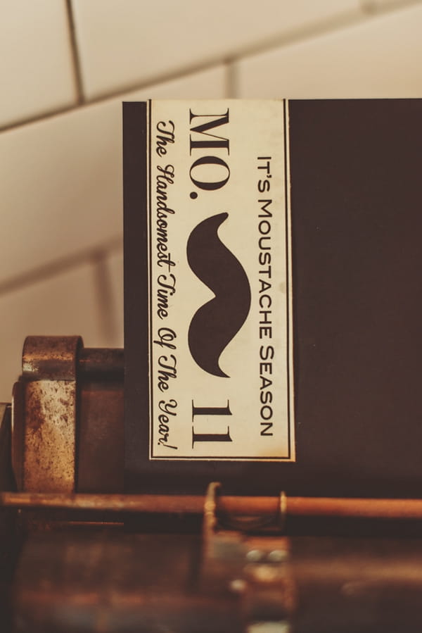 Movember sign