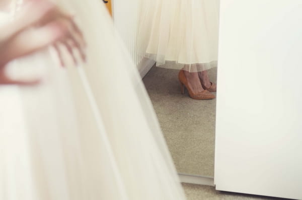 Bride's shoes