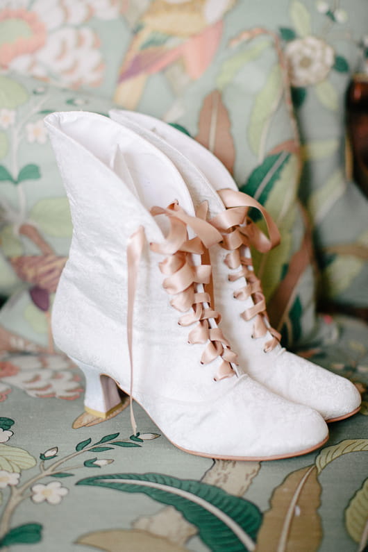 victorian bridal boots