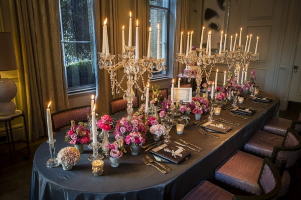 Grand wedding table