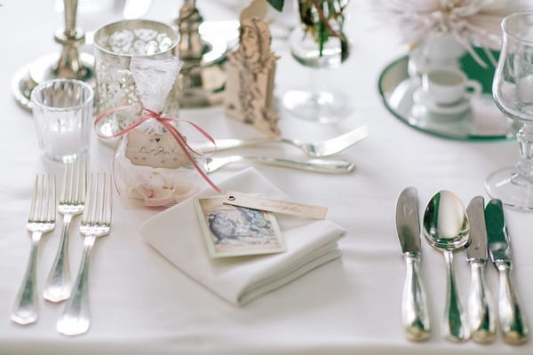 Wedding place setting