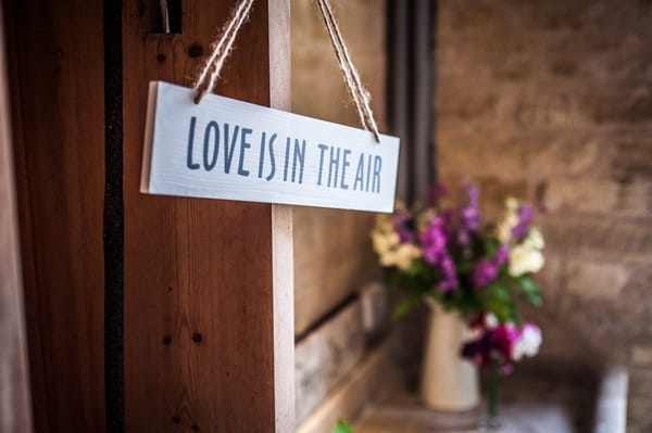 Love is in the air sign