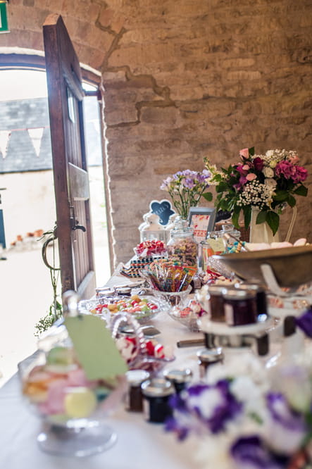 Wedding sweet table