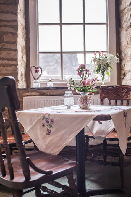 Small table for wedding