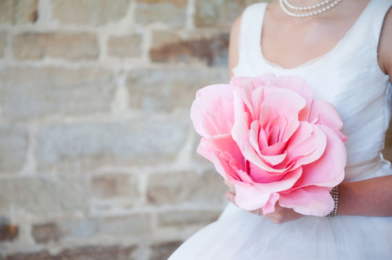 Large pink flower