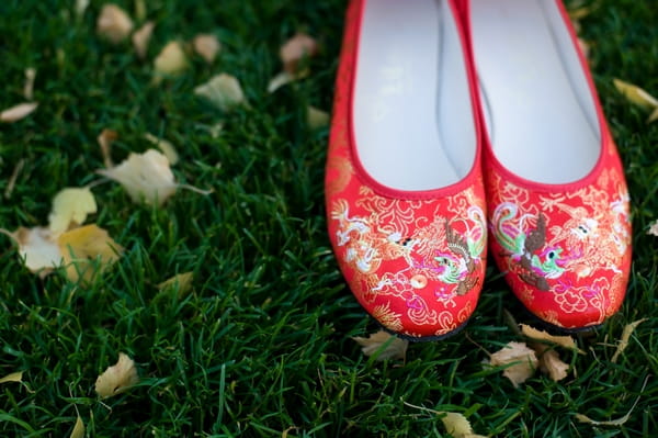 Chinese bridal shoes