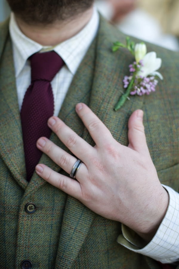 Groom's wedding ring