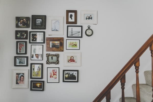 Pictures on wall