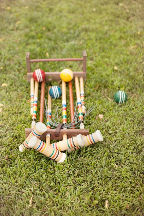 Croquet set