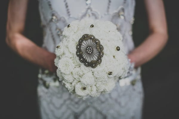 Bride's handmade bouquet