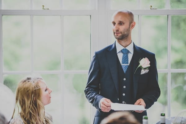 Groom speech