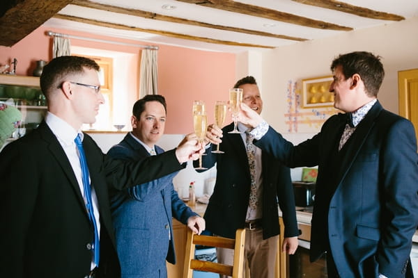 Groomsmen toast