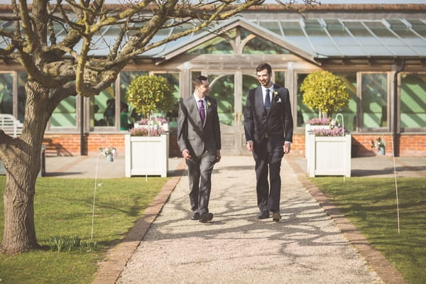 Groom and best man