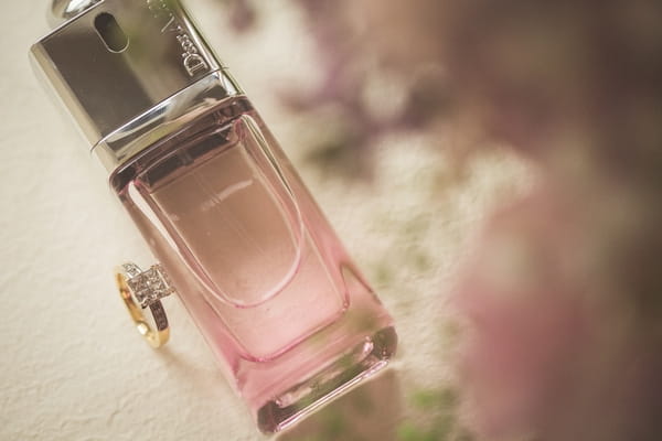 Perfume and wedding ring