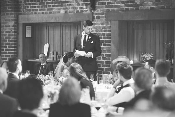 Groom speech