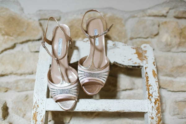 Bride's shoes