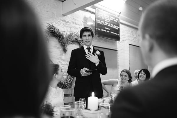 Groom speech