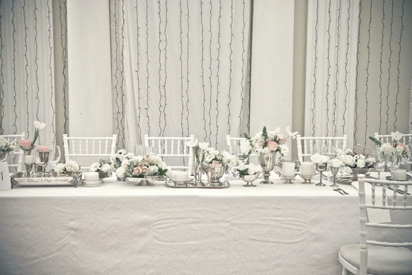 Wedding top table