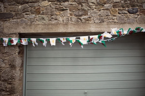 Wales and Cyprus flag bunting