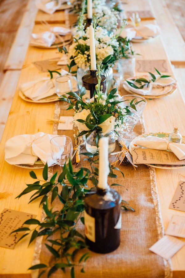 Wedding table display