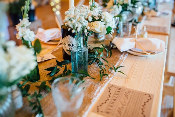 Wedding table display