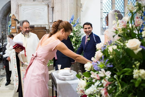 Greek wedding ceremony