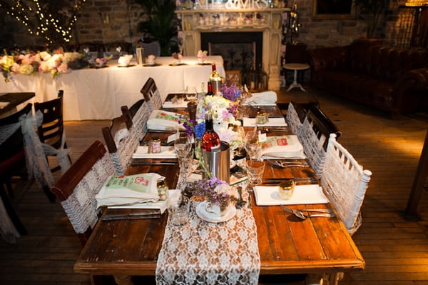 Wedding table display