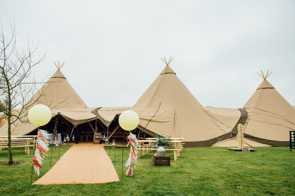 Wedding tipis