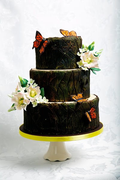 Follow Your Arrow Wedding Cake - Jessica Lauren Cakes