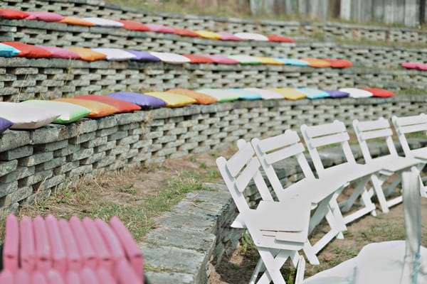 Wedding seating in Amphitheatre