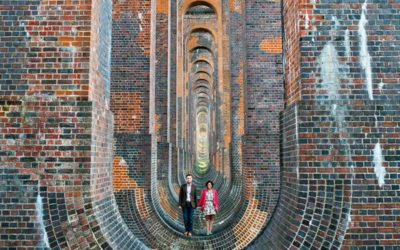 An Engagement Shoot at the Ouse Valley Viaduct