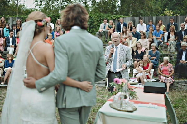 Speech during wedding ceremony