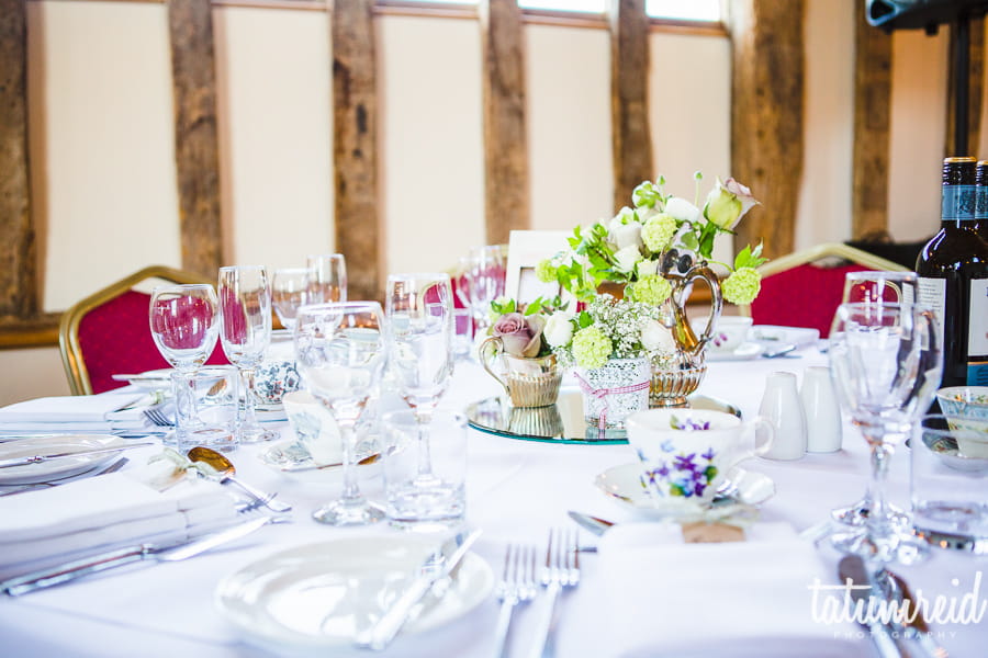 Wedding table display