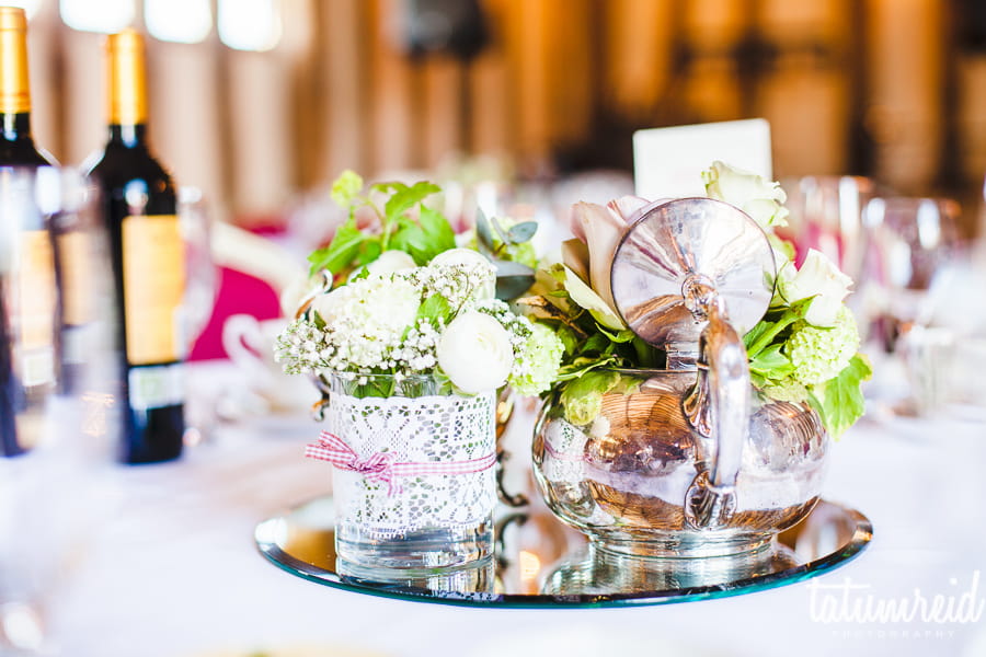 Wedding table centrepiece