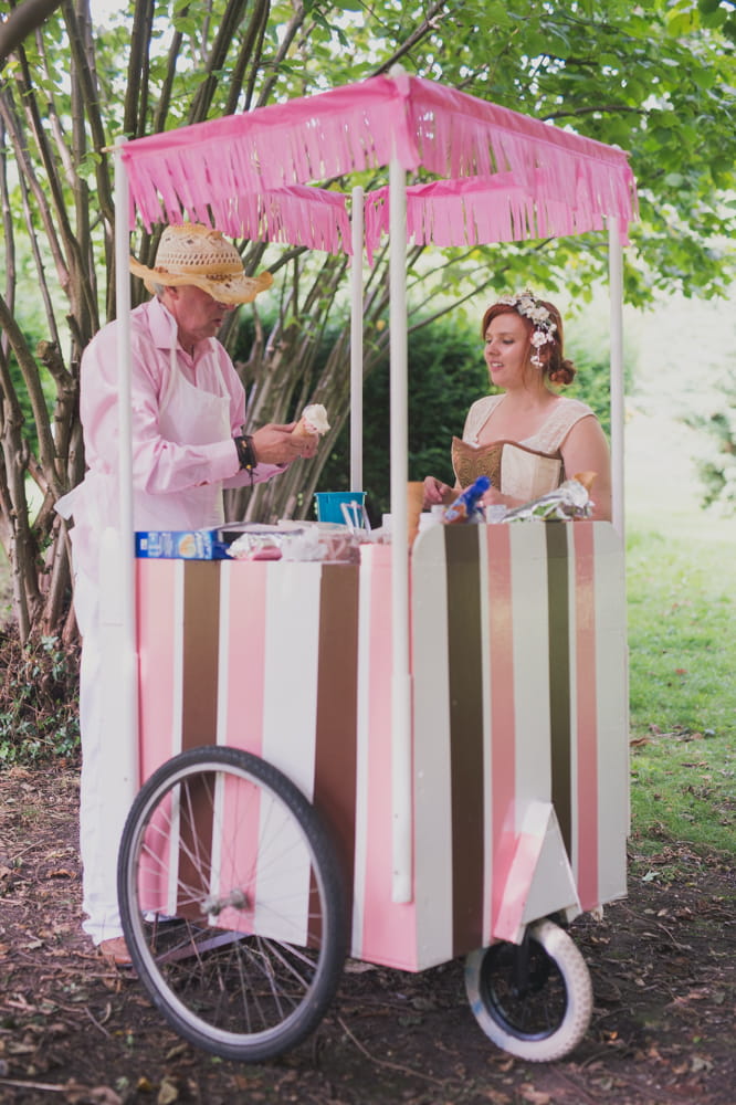 Ice cream stall