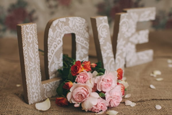 Flowers and love letters