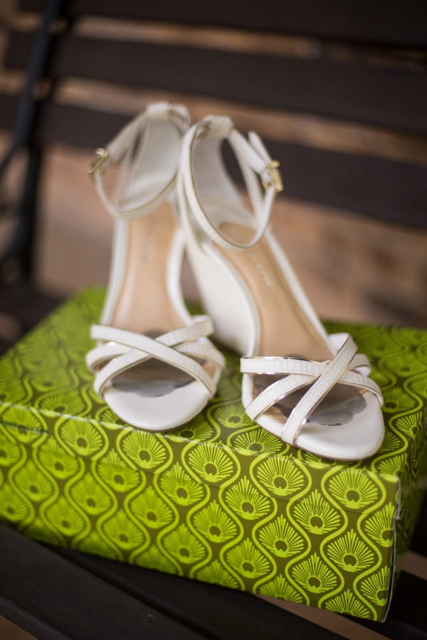 bride's shoes