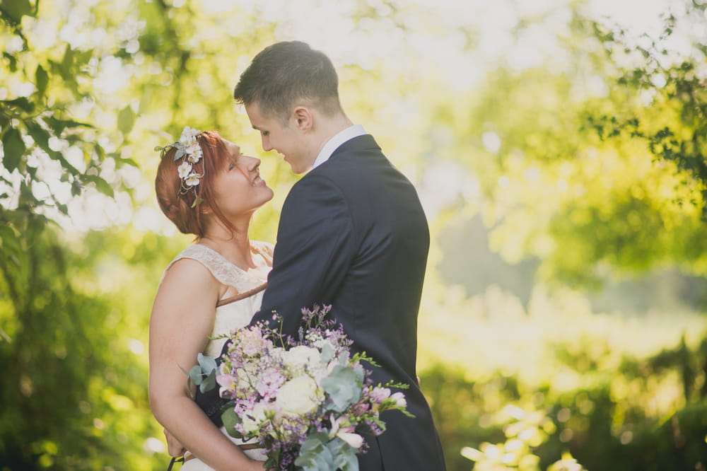 Bride and groom