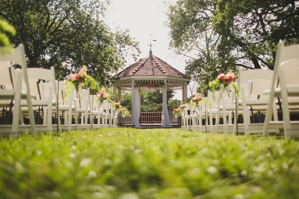 Wedding ceremony seating