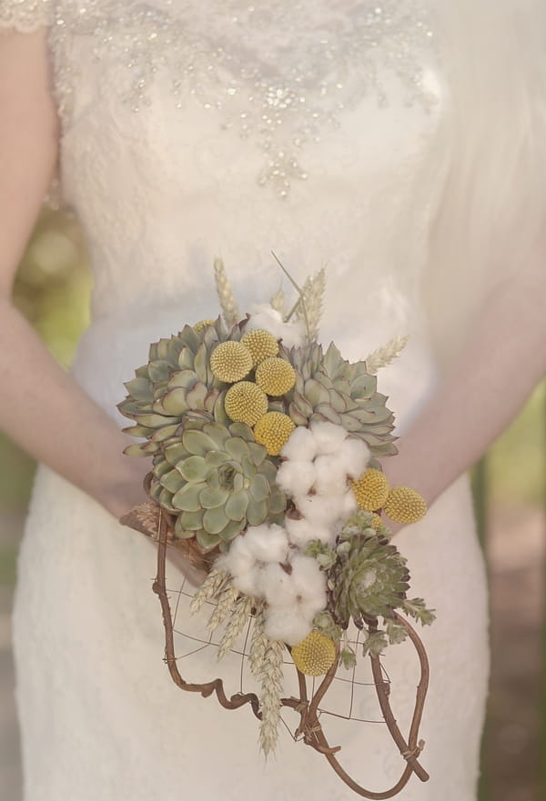 Vintage bridal bouquet