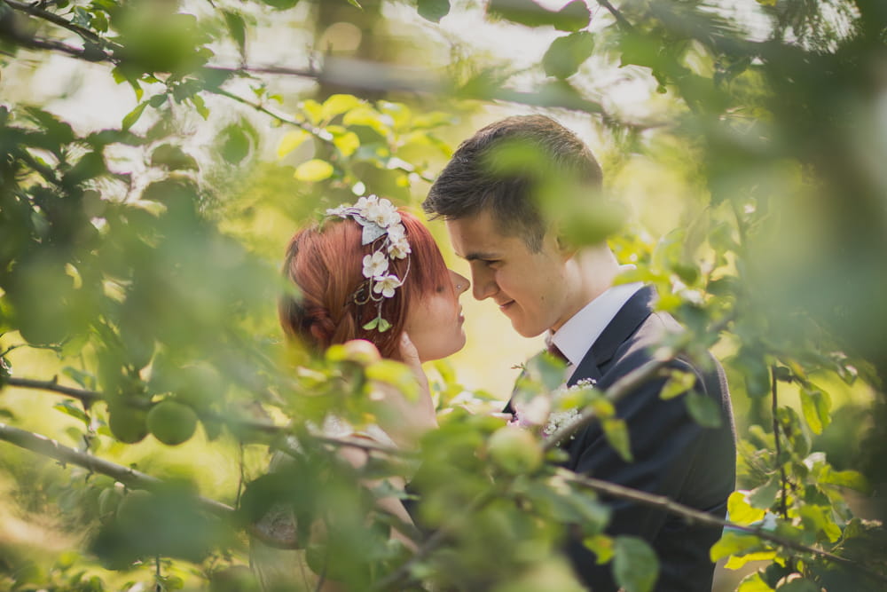 Bride and groom