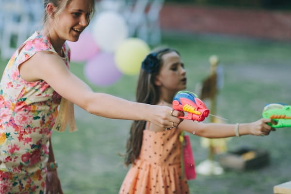 Water pistol game