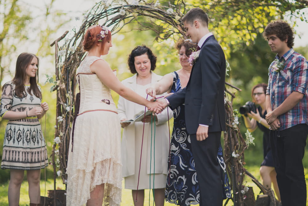 Handfasting ceremony