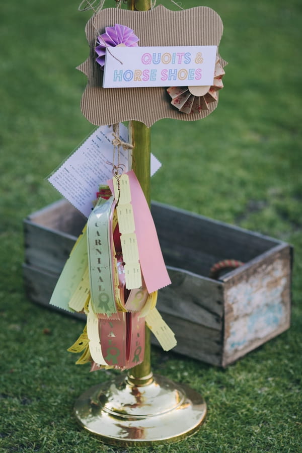 Quoits and horseshoes