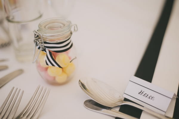 Sweets in jar