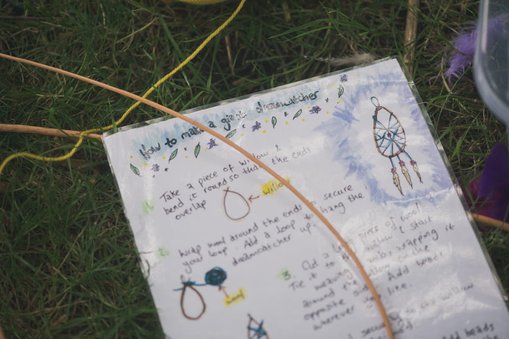 Dream catcher instructions