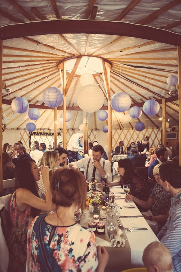 Wedding reception in Yurt