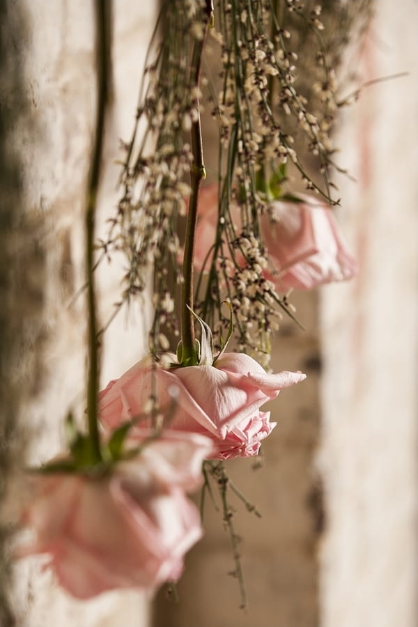 Hanging flowers