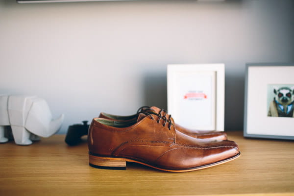 Brown shoes